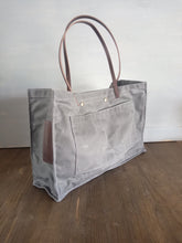 Carica l'immagine nel visualizzatore di Gallery, Borsa in canvas impermeabile, borsa per la spesa, borsa da spiaggia