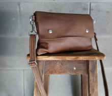 Carica l'immagine nel visualizzatore di Gallery, Borsa tracolla pelle donna, borsa di pelle donna, borsetta a tracolla, borsa spalla donna