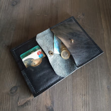 Carica l'immagine nel visualizzatore di Gallery, Leather wallet mens, leather wallet mens bifold, leather wallet mens personalized, slim wallet, bifold wallet, cards holder wallet