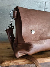 Carica l&#39;immagine nel visualizzatore di Gallery, Borsa tracolla pelle donna, borsa di pelle donna, borsetta a tracolla, borsa spalla donna
