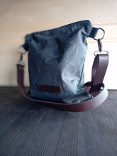 Load image into Gallery viewer, Crossbody bags for women, canvas shoulder bag, wax canvas satchel, cute canvas tote bag, crossbody bags for mens, womens shoulder bag
